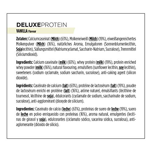 Eiweißpulver (Vanille) Powerbar DELUXE Protein Vanilla 500g