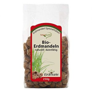 Erdmandeln Erdmarie Bio naturell ganz, Rohkost-Qualität, 250 g