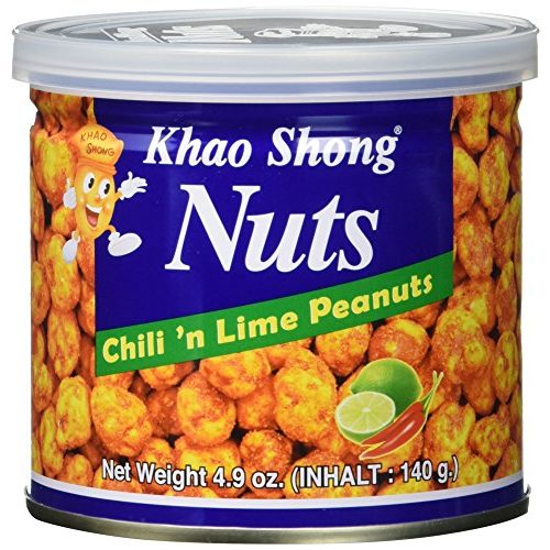 Die beste erdnuesse khao shong chili n lime peanuts chili limette 140 g Bestsleller kaufen