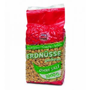 Erdnüsse XOX ungesalzen, 1er Pack (1 x 1 kg)