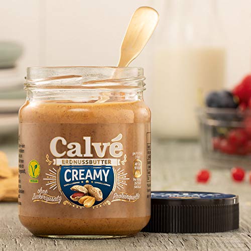 Erdnussbutter Calvé Calve (Creamy ohne Zuckerzusatz) (210 g)