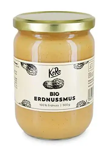 Erdnussbutter KoRo – Bio Erdnussmus 500 g – Mus