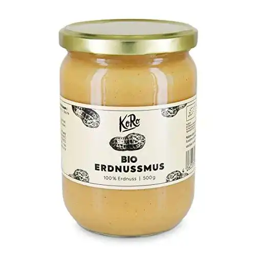 Erdnussbutter KoRo – Bio Erdnussmus 500 g – Mus