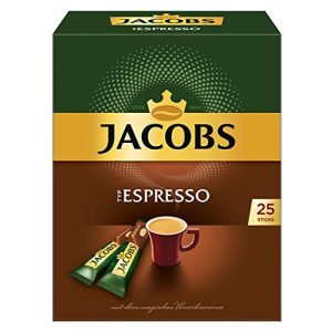Espresso-Sticks Jacobs löslicher Kaffee Espresso, 4 x 25 Getränke