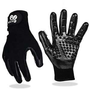 Fellpflege-Handschuh A.C.S. Fellpflegehandschuh, OneSize, Black