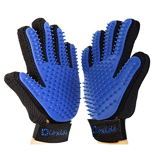 Die beste fellpflege handschuh dioxide 1 paar haustier buerste handschuh Bestsleller kaufen