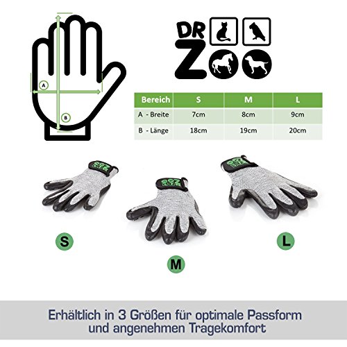 Fellpflege-Handschuh DR Zoo Gr. M Paar Fellpflegehandschuh