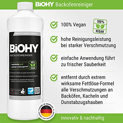 Fettlöser BIOHY Backofenreiniger Hochkonzentrat (1l Flasche)
