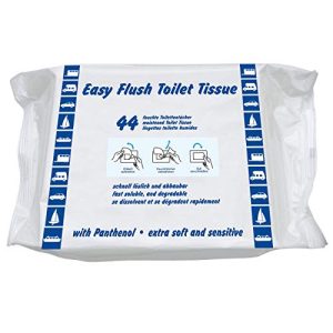 Feuchtes-Toilettenpapier YACHTICON Easy Flush Toiletten Tücher