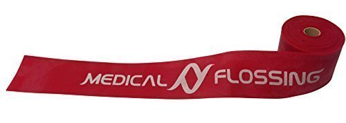 Die beste flossing band medical flossing therapieband 213m farbe rot Bestsleller kaufen