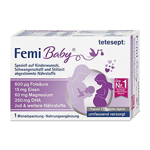 Die beste folsaeure tetesept femi baby 16 naehrstoffe monatspackung Bestsleller kaufen