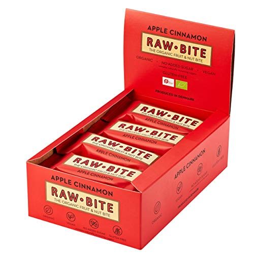 Die beste fruchtriegel rawbite apple cinnamon vegan12 x 50 g Bestsleller kaufen