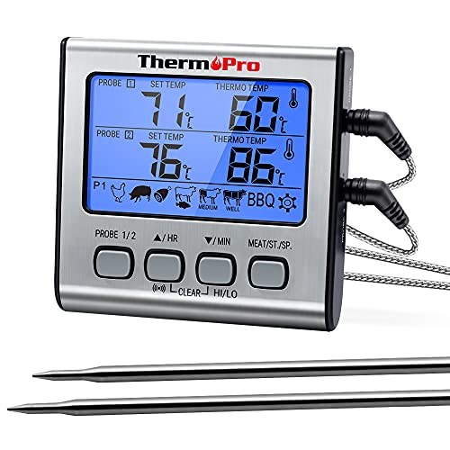 Die beste funk grillthermometer thermopro tp17 digital mit timer Bestsleller kaufen