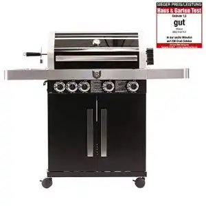 Gasgrill 4 Brenner BBQ Chief MAXXUS Gasgrill 9.0 – Grillwagen
