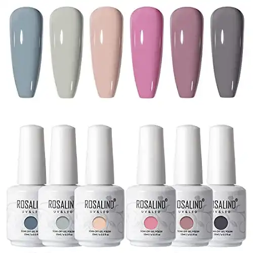 Die beste Gel-Nagellack ROSALIND Gel Lack UV Set, 6 Farben 2026 Test Bestseller Gel-Nagellack ROSALIND Gel Lack UV Set, 6 Farben