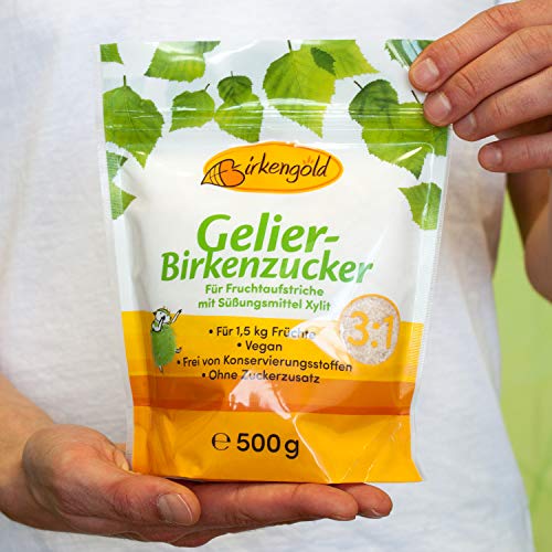 Gelierzucker Birkengold Gelier-Birkenzucker (Xylit), 500 g