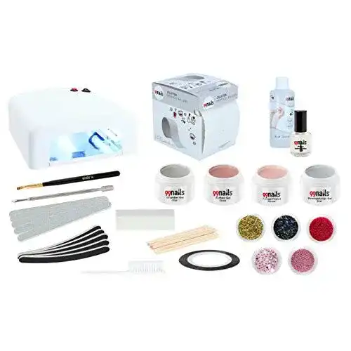 Die beste Gelnagel-Set 99nails Nagelset Gelnägel Set 34-teilig mit UV Lampe 2026 Test Bestseller Gelnagel-Set 99nails Nagelset Gelnägel Set 34-teilig mit UV Lampe