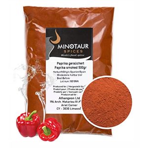 Geräuchertes Paprikapulver MINOTAUR Spices, 2 x 500g
