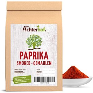 Geräuchertes Paprikapulver vom Achterhof Paprika smoked (250g)
