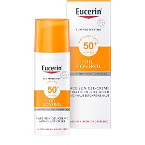 Gesichts-Sonnencreme Eucerin Oil Control Face Sun, LSF 50+