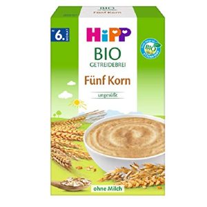 Getreidebrei HiPP Bio-Getreide-Breie ungesüßt, 6 x 200 g