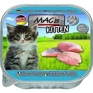 Getreidefreies Nassfutter (Katze) MAC’s, Feinschmecker, 8 x 85g