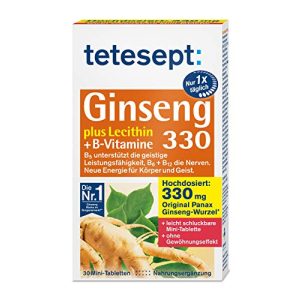 Ginseng-Kapseln tetesept Ginseng 330 plus Lecithin