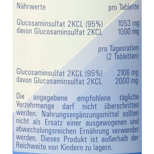 Glucosamin Vitasyg 1000 mg, 180 Tabletten, 1er Pack