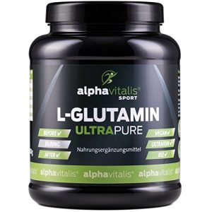 Glutamin alphavitalis L- Pulver ULTRAPURE, 99,95% rein, 1000g