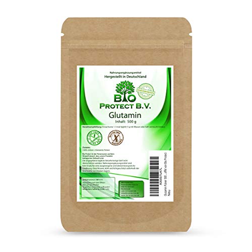 Die beste glutamin bio protect pulver 500 g rein und ohne zusatzstoffe Bestsleller kaufen