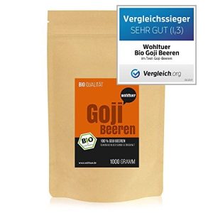 Goji-Beeren Wohltuer Bio Goji Beeren | Glutenfrei, 1000g