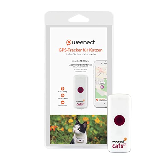 Die beste gps fuer katzen weenect cats 2 der weltweit kleinste gps tracker Bestsleller kaufen