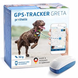 GPS-Tracker Hund Prothelis Greta Hunde GPS Tracker Mini mit App