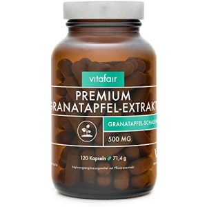 Granatapfel-Kapseln VITAFAIR Granatapfel Extrakt, 120 Kapseln
