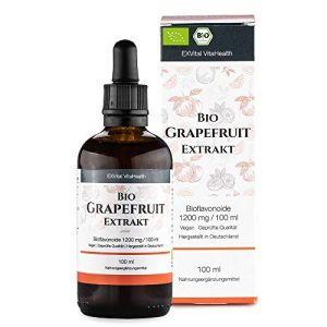 Grapefruitkernextrakt Exvital Bio, 1200mg Bioflavonoide/100ml