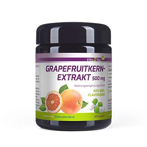 Die beste grapefruitkernextrakt vita2you 500mg 120 kapseln Bestsleller kaufen