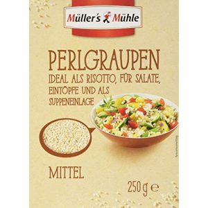 Graupen Müllers Mühle Müller Perl, pack of 10 (10 x 250 g)