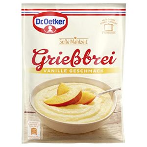 Grießbrei Dr. Oetker Süße Mahlzeit Griessbrei Vanille, 12 x 90g