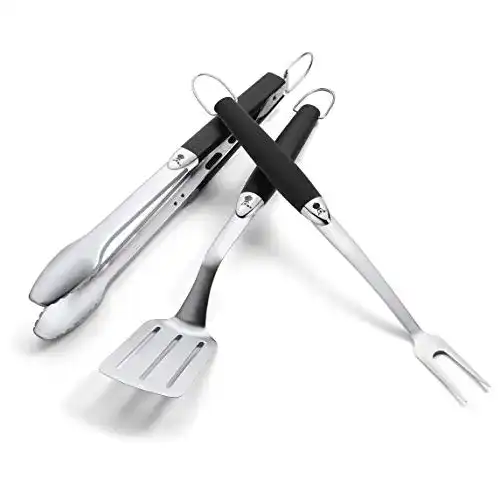 Grillbesteck Weber 6630 Premium, 3-teilig, 46 cm