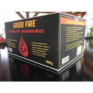 Grillbrikett Greek Fire 10 kg Profi-Holzkohlebriketts