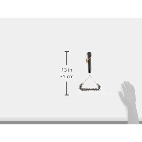 Grillbürste Weber 6494, 30 cm, Edelstahlborsten, ergonomisch