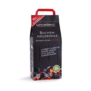 Charcoal LotusGrill beech charcoal 2,5 kg