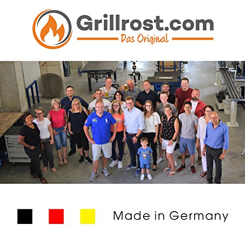 Grillplatte Grillrost.com Das Original /Plancha Edelstahl 40 x 30cm