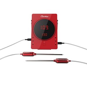 Grillthermometer (Bluetooth) GrillEye Smart Bluetooth, rot