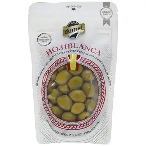 Grüne Oliven Dumet Hojiblanca Oliven grün entsteint, 10 x 150 g