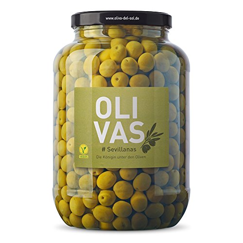 Die beste gruene oliven jean jartin oliva del sol olivas sevillanas 2 500 g Bestsleller kaufen