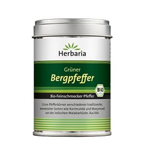 Grüner Pfeffer Herbaria Bergpfeffer grün, 40 g Dose