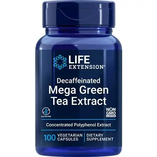 Grüner-Tee-Kapseln Life Extension, Mega Green Tea Extract