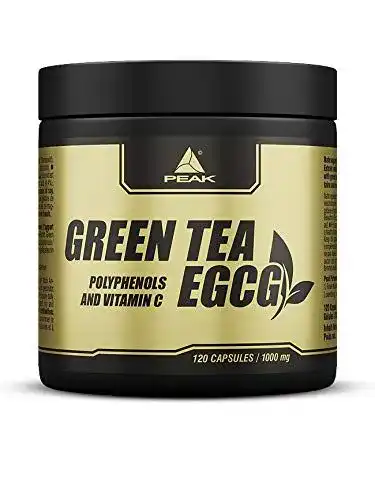 Grüner-Tee-Kapseln PEAK EGCG Grüntee-Extrakt, 120 Kapseln