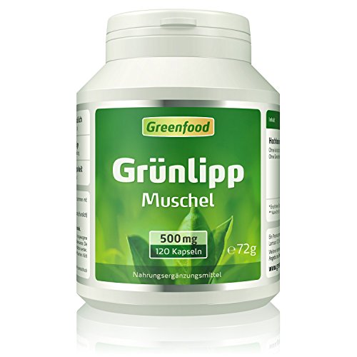 Die beste gruenlippmuschel kapseln greenfood gruenlippmuschel 500 mg Bestsleller kaufen